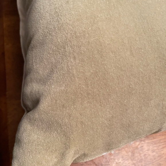 Vintage 2 Embroidered Sage Green & Beige Accent Pillows - Picture 8 of 11